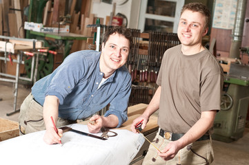 Planung in der Schreinerei