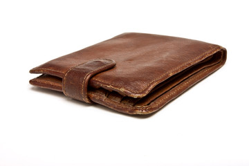 Worn Leather Wallet