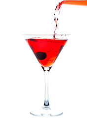 Cherry Blossom Cocktail .