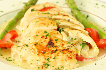 Filet of Sole Stuffed with Crab