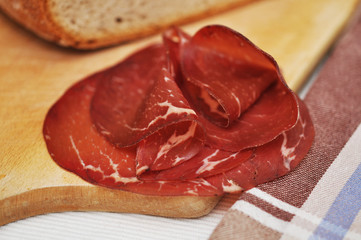 Rindfleisch, Schinken