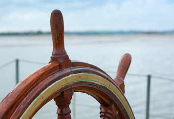 Wheel of a boat © Anthony Shaw