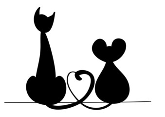 The cat and the mouse
