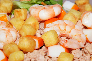 salade de creuvette