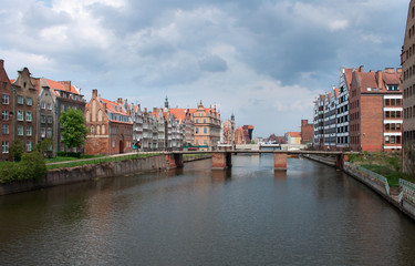Fototapeta na wymiar Gdańsk, Polska.