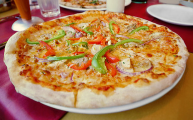 pizza vegetable