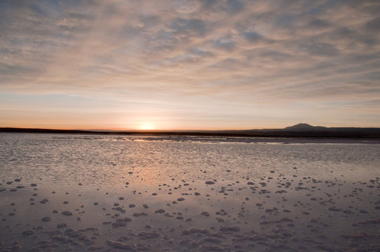 Salt flat at Atacama