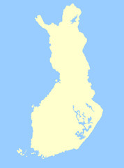 Map of Finland