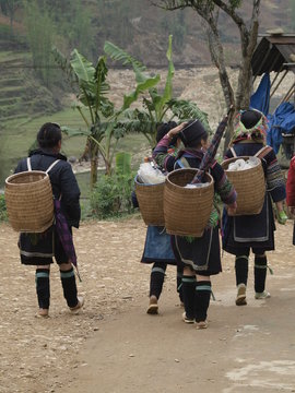 Hmong en Sapa (Vietnam)