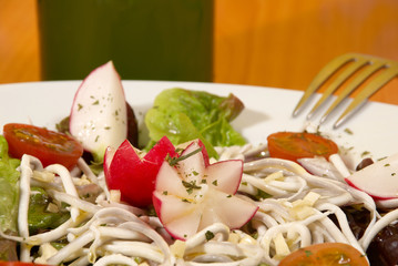 Elver salad