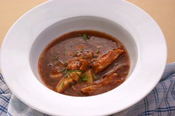 deftige Kartoffelsuppe