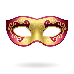 Carnival Mask. Vector illustration.