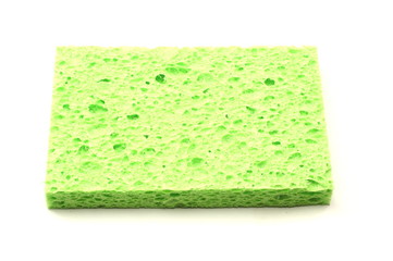 A Green Square Sponge