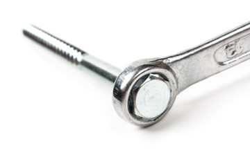 screw with a wrench