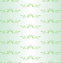 vector seamless light green pattern