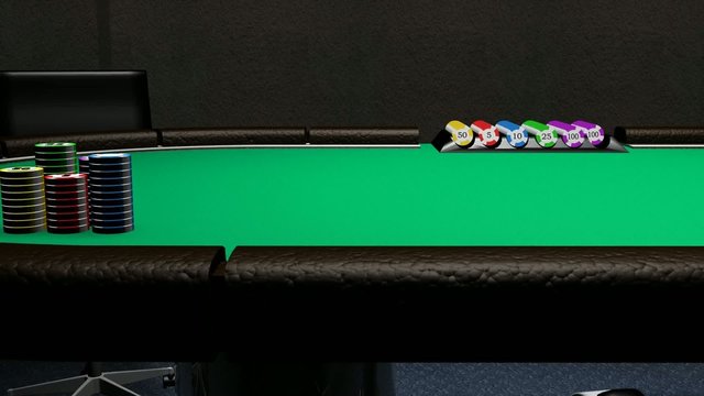 Poker table Animation