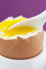 weich gekochtes Frühstücksei