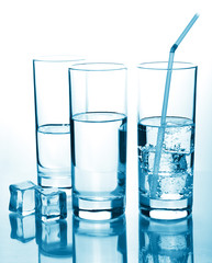 glasses of water