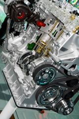 Fototapeta premium automobile engine