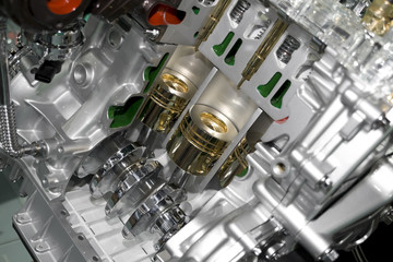 automobile cylinder block