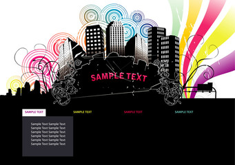 Fototapeta premium Sample text vector