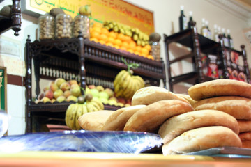 Café in Marrakesch, Marokko