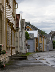 Norway small town street