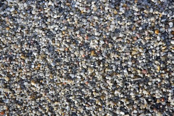 gravel closeup background gray color