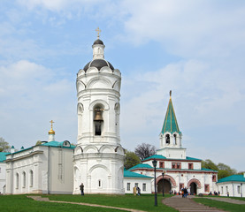 Russian orthodox church in Kolomenskoye (Moscow Russia)