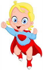 Abwaschbare Fototapete Superhelden Superbaby