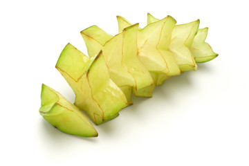 Fototapeta premium Sliced starfruit