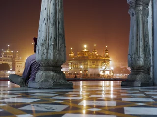 Gordijnen Morning Puja at Amritsar 4 © Photo 66
