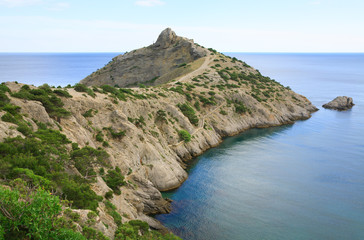 summer coastline landscape