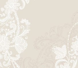 vintage floral background