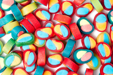 color candies