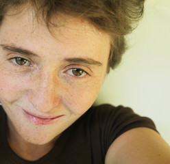 Obraz premium Rufous girl