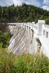 Fototapeta premium Labe Staumauer