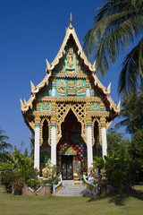 Buddhistic temple on Koh Chang island, Thailand