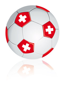 Swiss soccer ball.