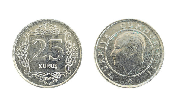 25 Turkish Kurus