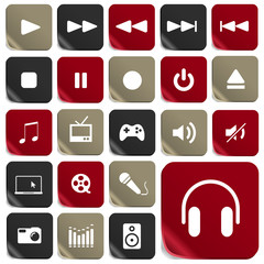 webicons set 4 -multimedia