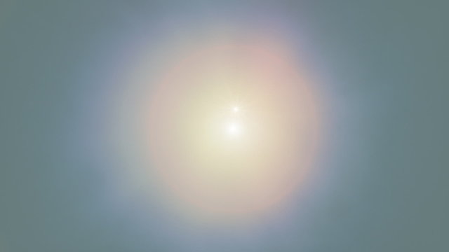 Desert Sun Looping Animation