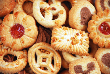 Assortment of sugar cookies