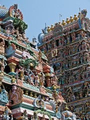 Kapaleeshwarar-Tempel in Chennai - obrazy, fototapety, plakaty