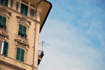 Fototapeta na wymiar Edificio Genova