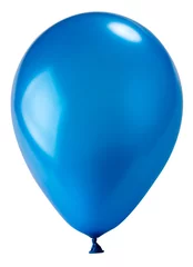 Deurstickers dark blue balloon © percent