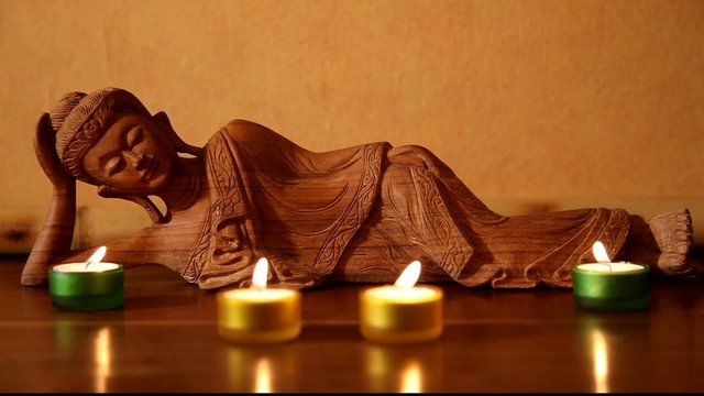 bougies &agrave; Buddha