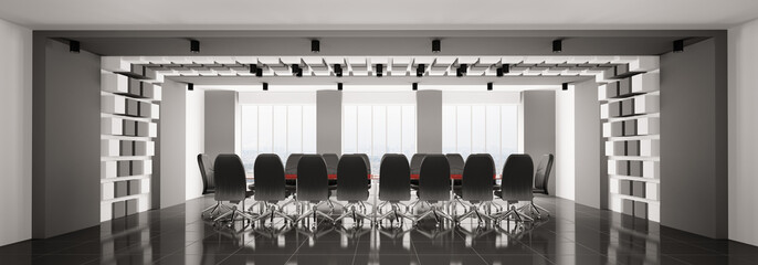 Konferenzzimmer panorama 3d