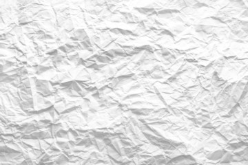 Crumbled white paper