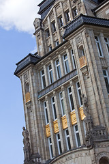 Fototapeta premium Geschäftshaus historisch, Hamburg